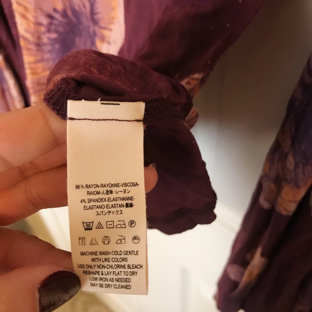 Free People bell sleeve top - Picture 4 of 6